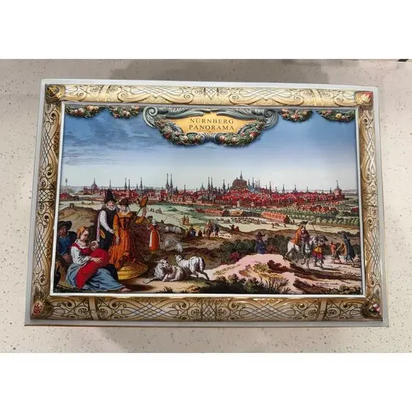 Lebkuchen-Schmidt Nurnberg Germany 2013 Tin with Calendar - Picture 2 of 7